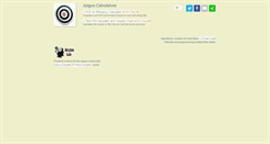 Desktop Screenshot of calc.sikes.us